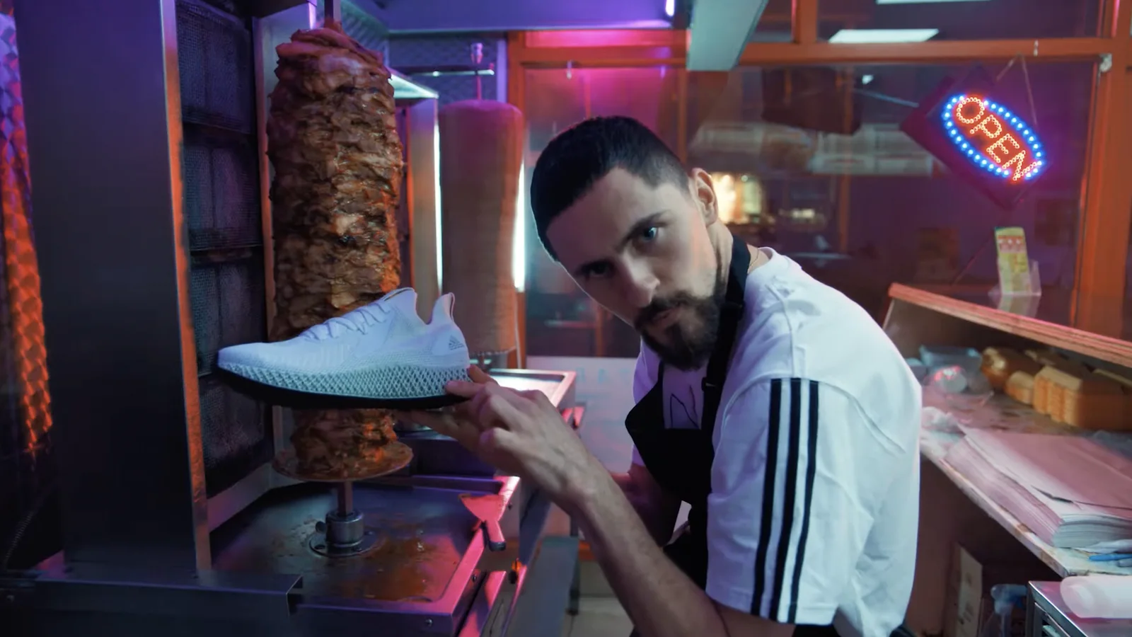Adidas 4D film still